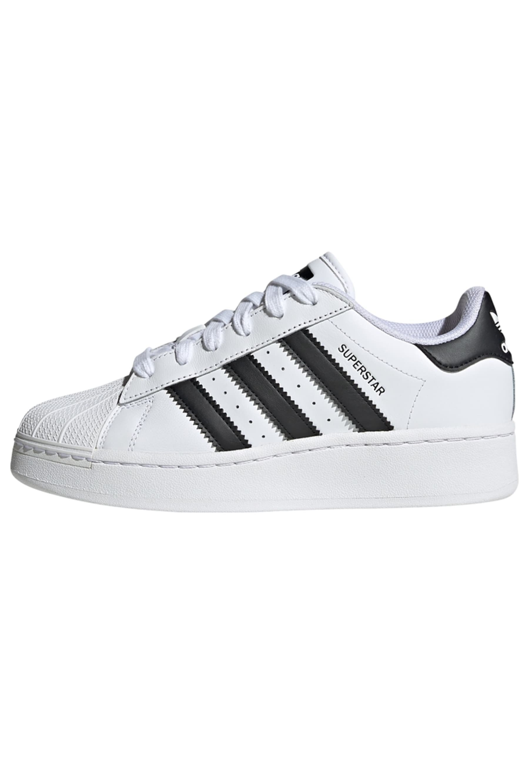 adidas superstar white core black