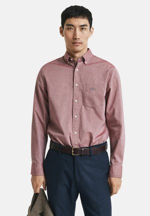 REG  - Hemd - plumped red melange