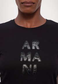 Armani Exchange T-shirt basic - black