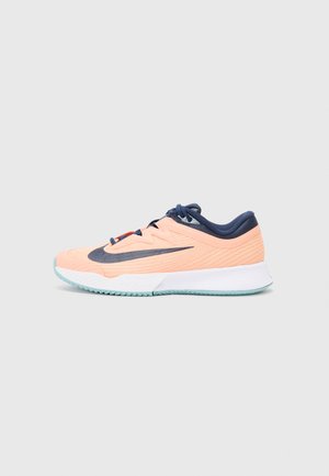 VAPOR - Clay court tennis shoes - apricot agate/obsidian white/turqouis