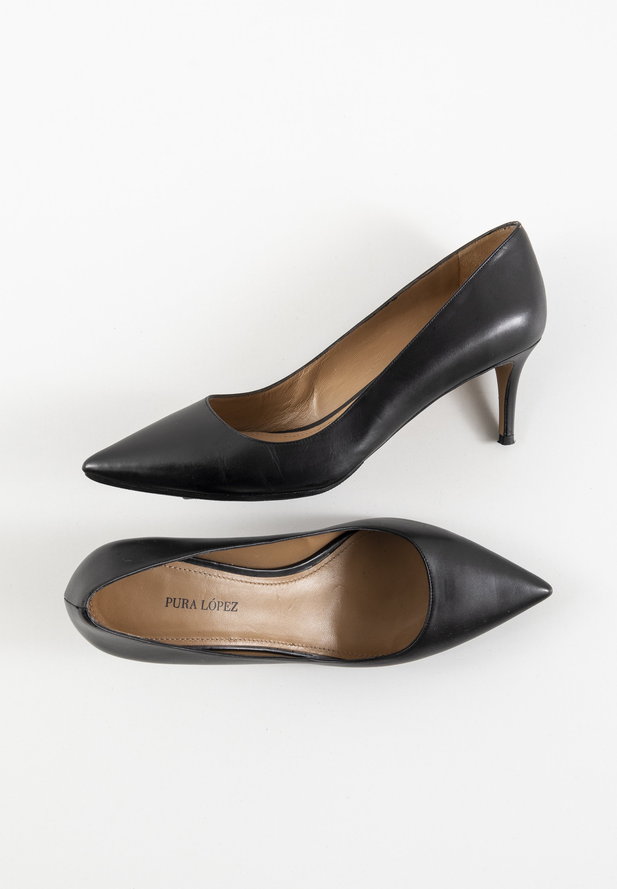Pura Lopez Pumps black/schwarz (Pre-owned)