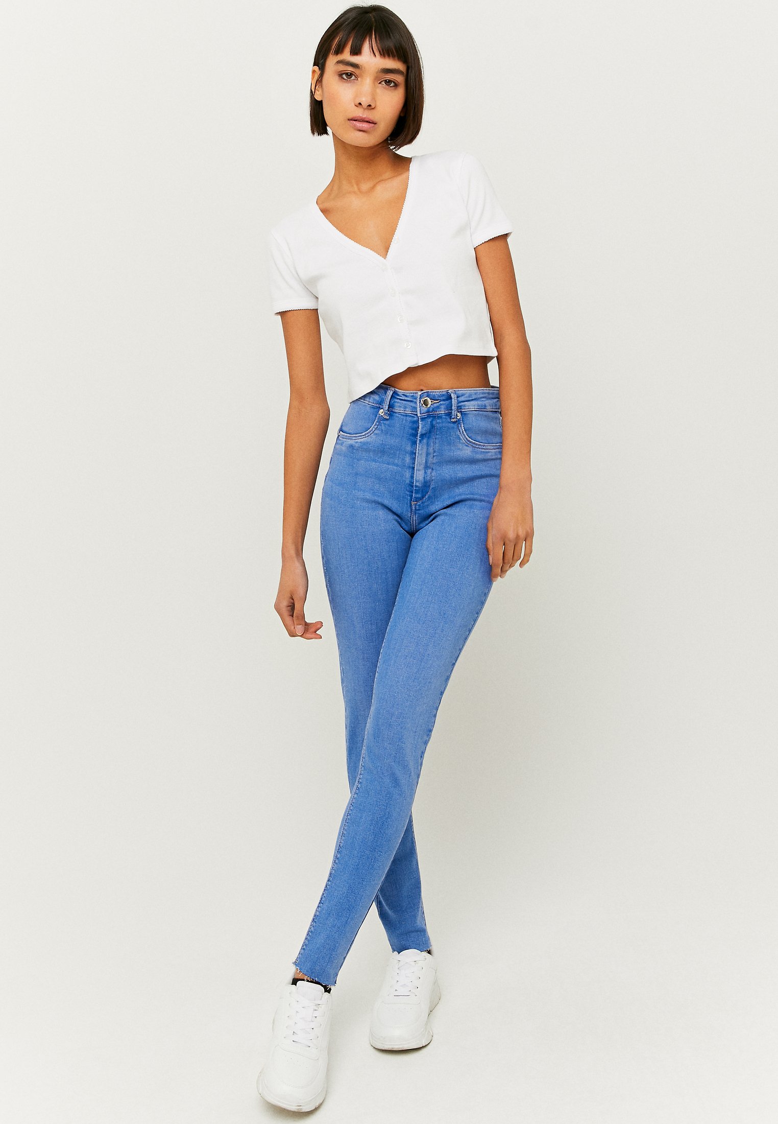 TALLY WEiJL HIGH WAIST PUSH UP - Jeans 