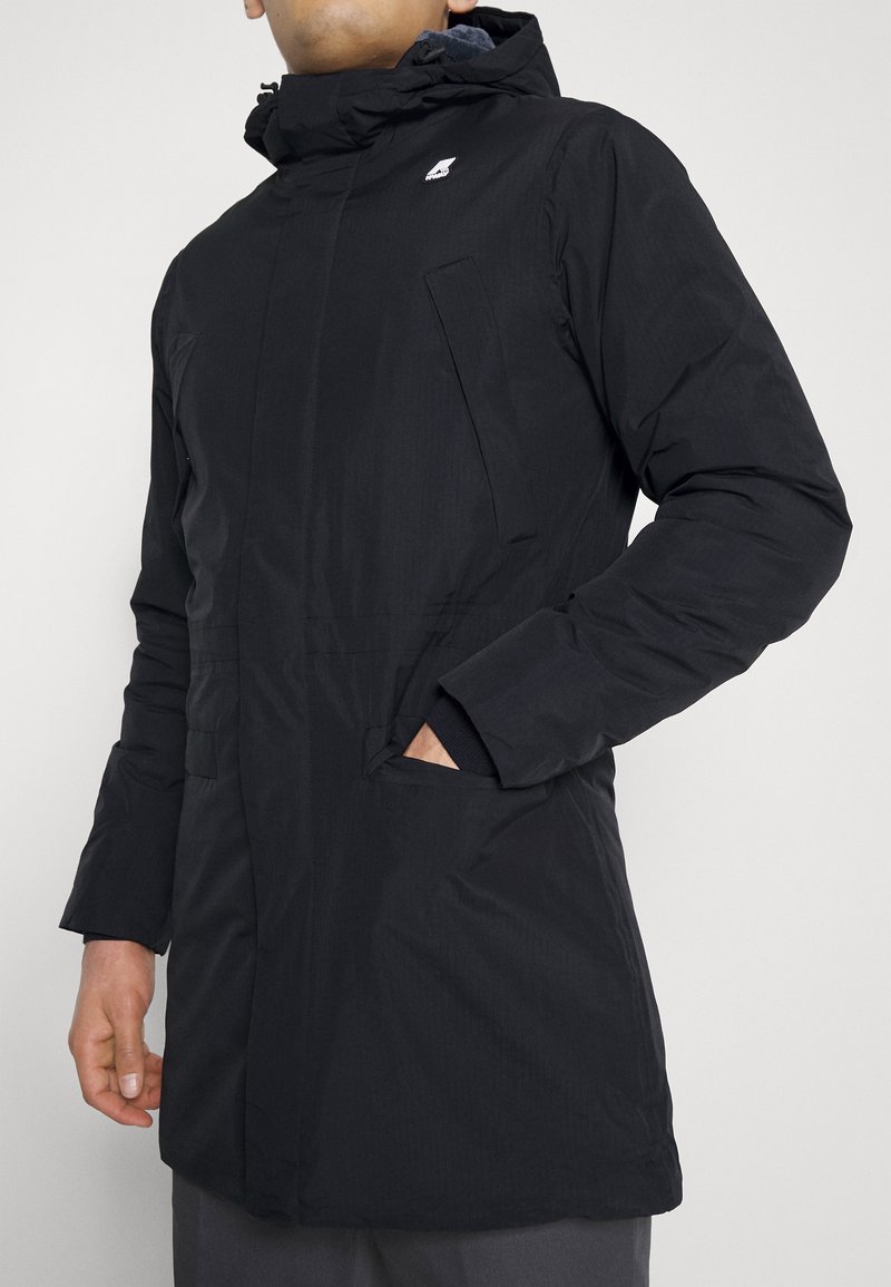 K-Way REMI MARMOTTA - Parka - black pure/blue/noir - ZALANDO.FR