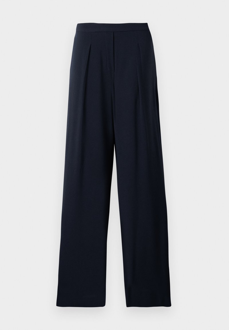 Emporio Armani Broek gemêleerd donkerblauw
