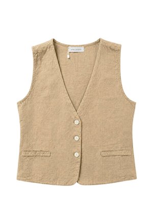 Opal Studio, ALVA - Vest - dark sand
