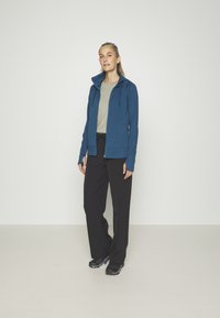 Athleta TRIUMPH HOODIE - Camisola com fecho - dark sardinia blue