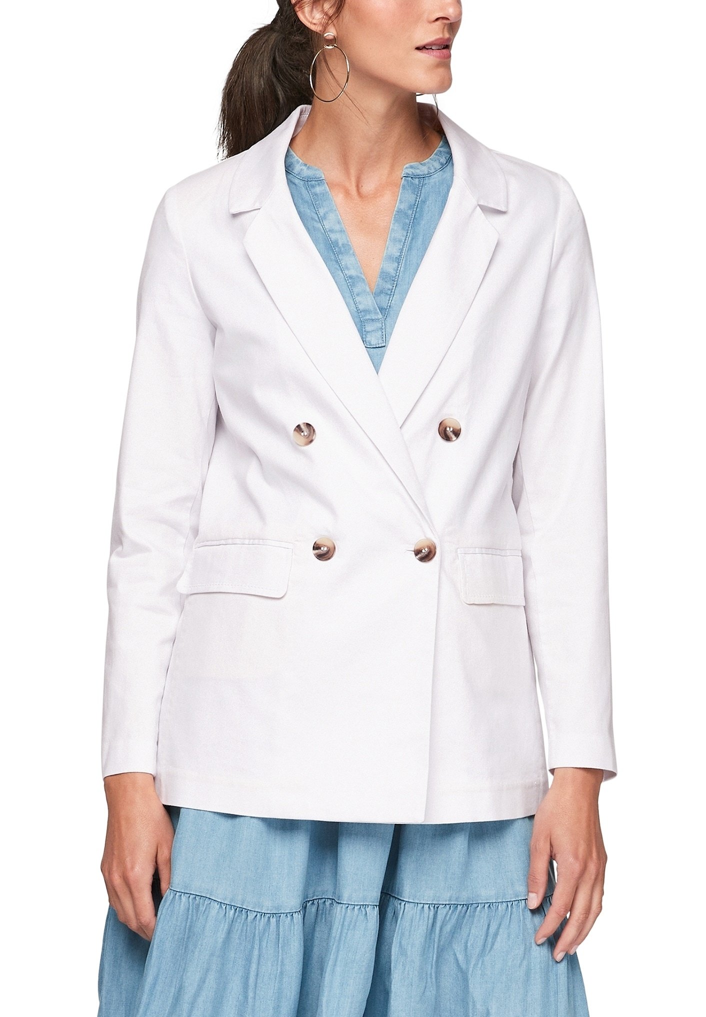 s.Oliver Blazer - white/wit - Zalando.nl