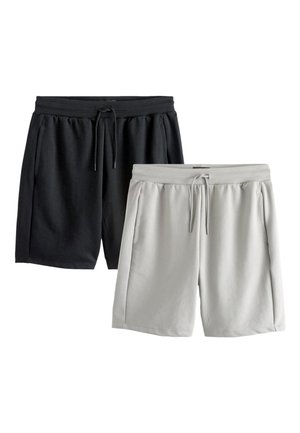 Next ZIP POCKET 2 PACK  REGULAR FIT - Pantalon de survêtement - black grey