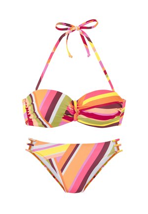 Bikini - orange bedruckt