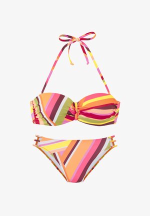 Bikini - orange bedruckt