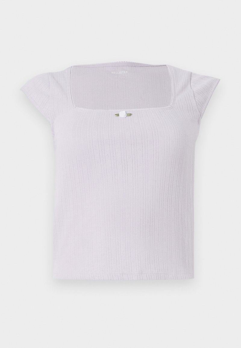 Hollister Co. T-shirt basic paars