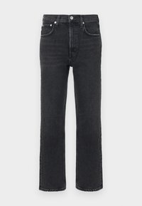 DELFINA - Straight leg jeans - black denim