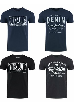 TEE 4 PACK - T-shirt print - farbmix