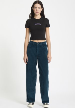 WEELLOW II CORD - Pantaloni - emerald green