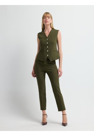 V-NECK  - Weste - khaki