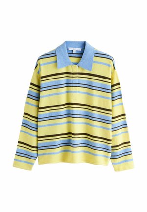 Polo krekls - yellow/blue stripe
