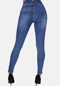 Elara HIGHWAIST - Vaqueros pitillo - blau