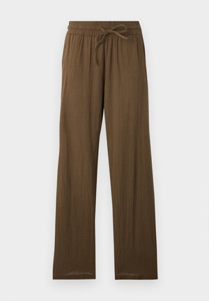 ONLY, ONLTIZANA LOOSE PANT - Kalhoty - grape leaf