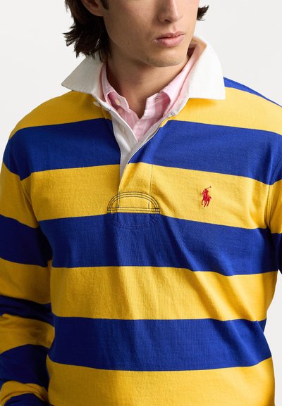 Polo Ralph Lauren THE ICONIC RUGBY SHIRT - Poloskjorter - arctic yellow/classic azure