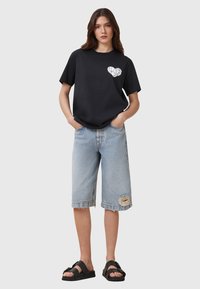 AllSaints POSTER BF TEE - Camiseta estampada - black
