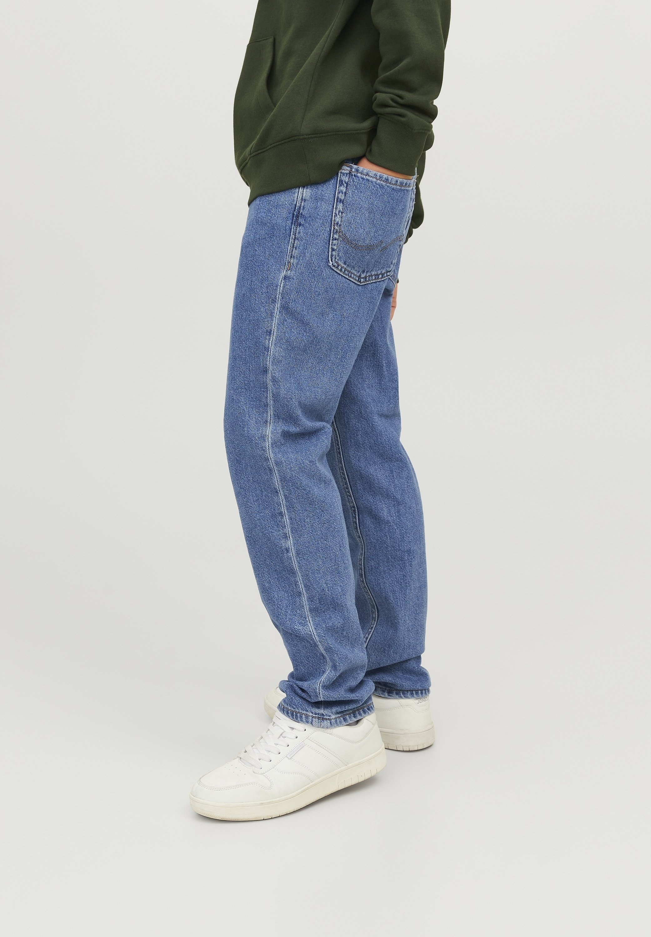 ウェア CLARK37 JJIDAVE JJCLASSIC JOS 363 LN Jeansy o kroju wide | Czarne