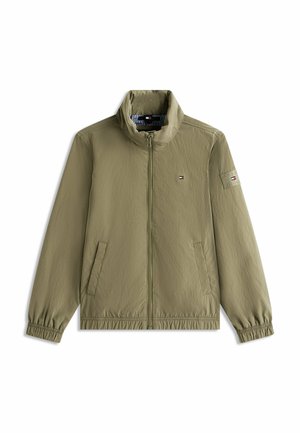 ESSENTIAL ZIP-THRU HOODED  - Bomberjakke - battle green