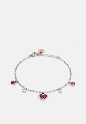 BRACELET ESSENTIAL - Bracelet - silver-coloured/white/red