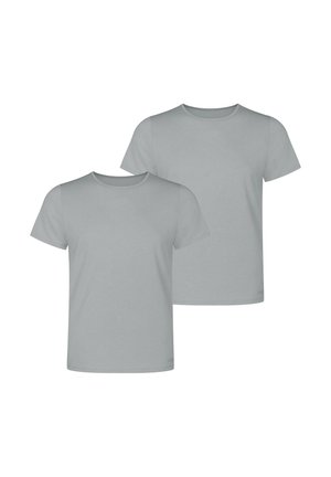 2-PACK EVER EASE O-NECK - Unterhemd/-shirt - silver grey