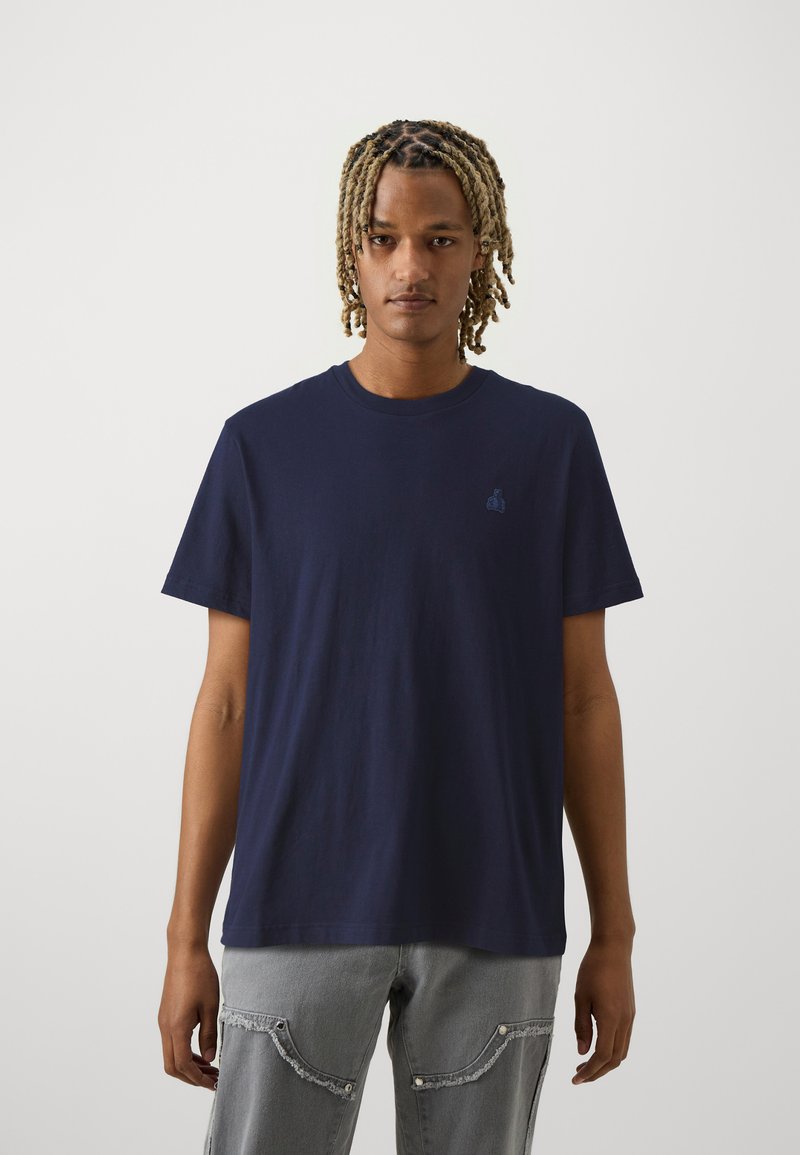 GAP BRANNAN PATCH LOGO - T-shirt - bas - navy uniform
