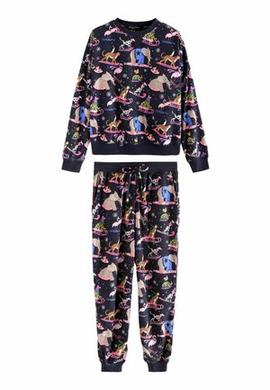 TALL SET - Pyžamová súprava - navy blue animals