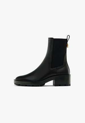 Massimo Dutti, Bottines - black