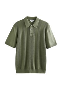REGULAR FIT SHORT SLEEVE - Polosärk - green