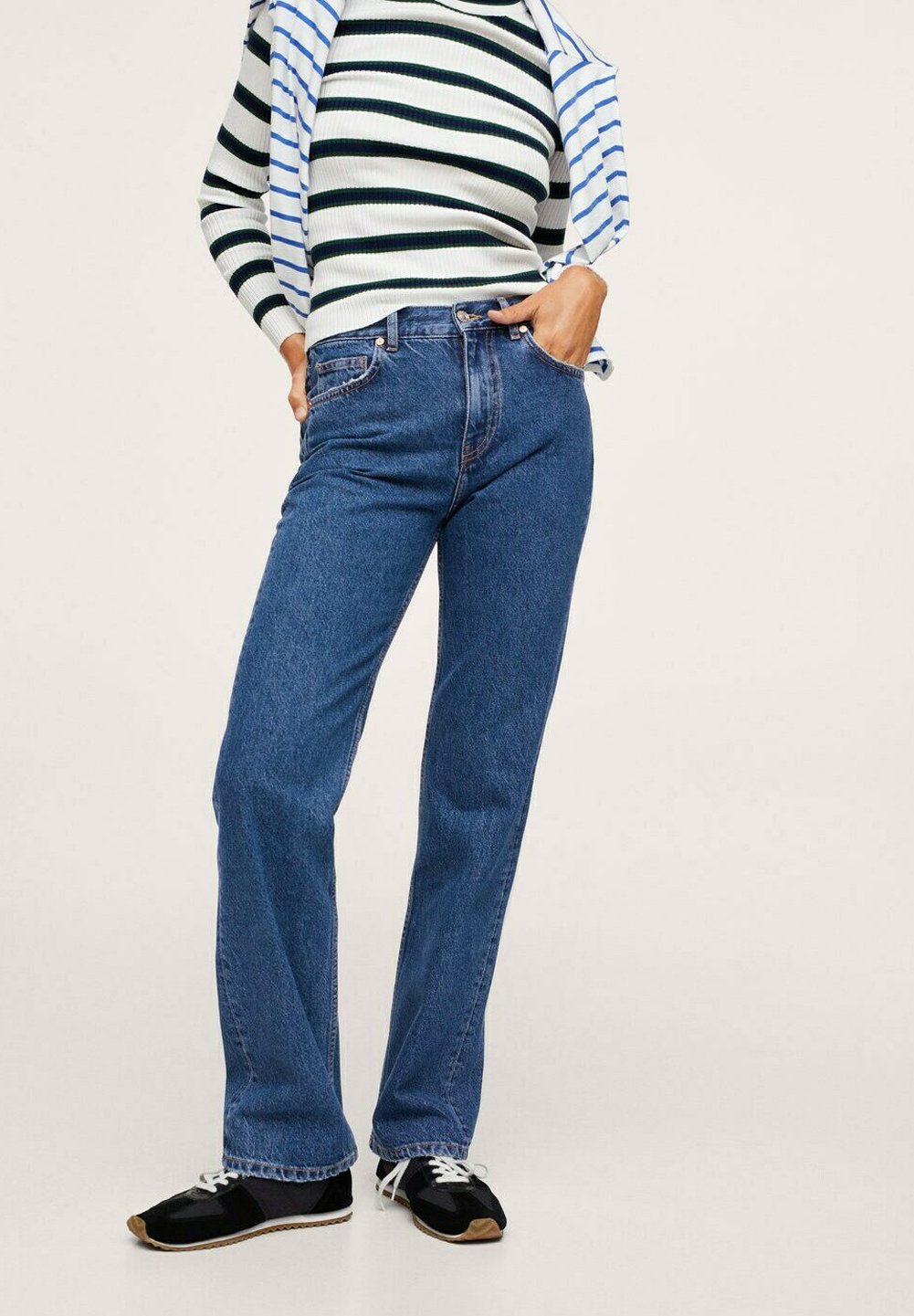 Mango GALA - Jeans a sigaretta - bleu foncé/blu scuro - Zalando.it