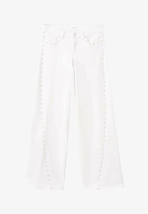 TEEN - Trapezaste traperice - off white