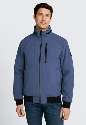 TOM TAILOR TOM TAILOR JACKEN BLOUSON JACKE MIT VERSTAUBARER KAPUZE - Veste mi-saison - vintage indigo blue