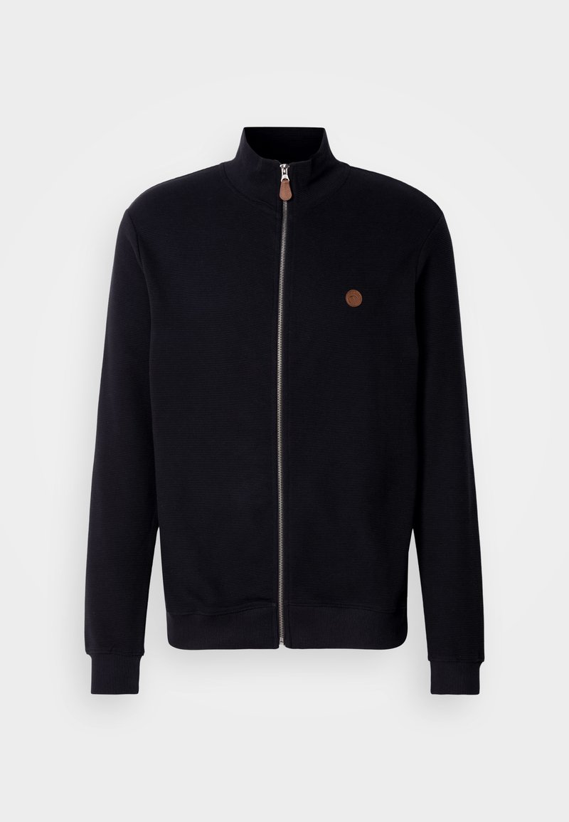 INDICODE JEANS Sweater met rits zwart INDICODE JEANS Sweater met rits zwart