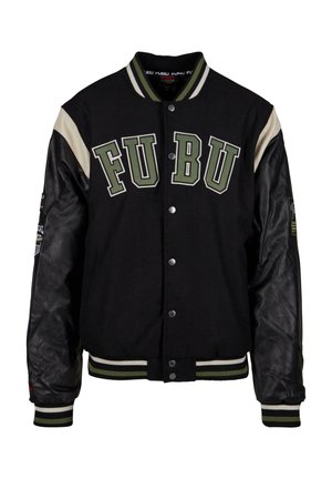 FUBU COLLEGE VARSITY - Bomber stiliaus striukė - black