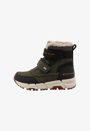 TOM TAILOR, STIEFEL UNISEX - Bottes de neige - black khaki