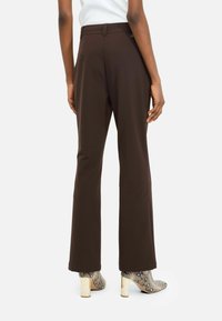 LIU JO HIGH-RISE - Pantaloni - brown