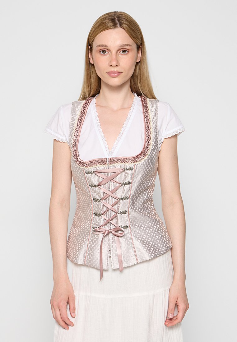 Krüger Dirndl Bodywarmer roze Krüger Dirndl Bodywarmer roze