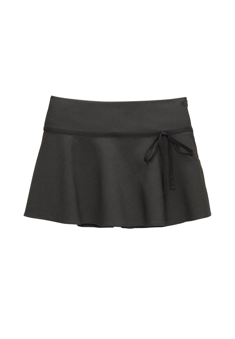 PULL&BEAR Minirok donkergrijs