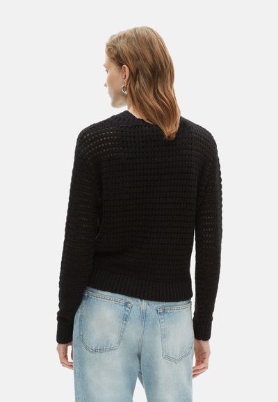 The Kooples Jersey de punto - black