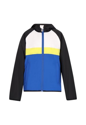 Overgangsjakke - königsblau colorblock