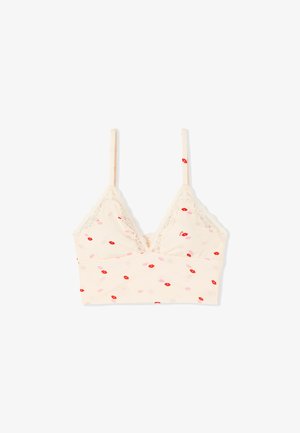 Etam PURE SOFT - Bustier - imp fond rose