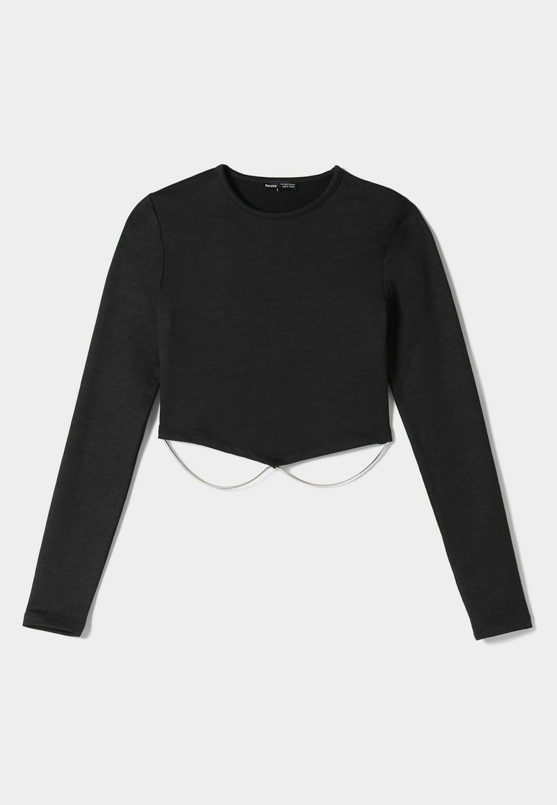 Bershka Longsleeve zwart
