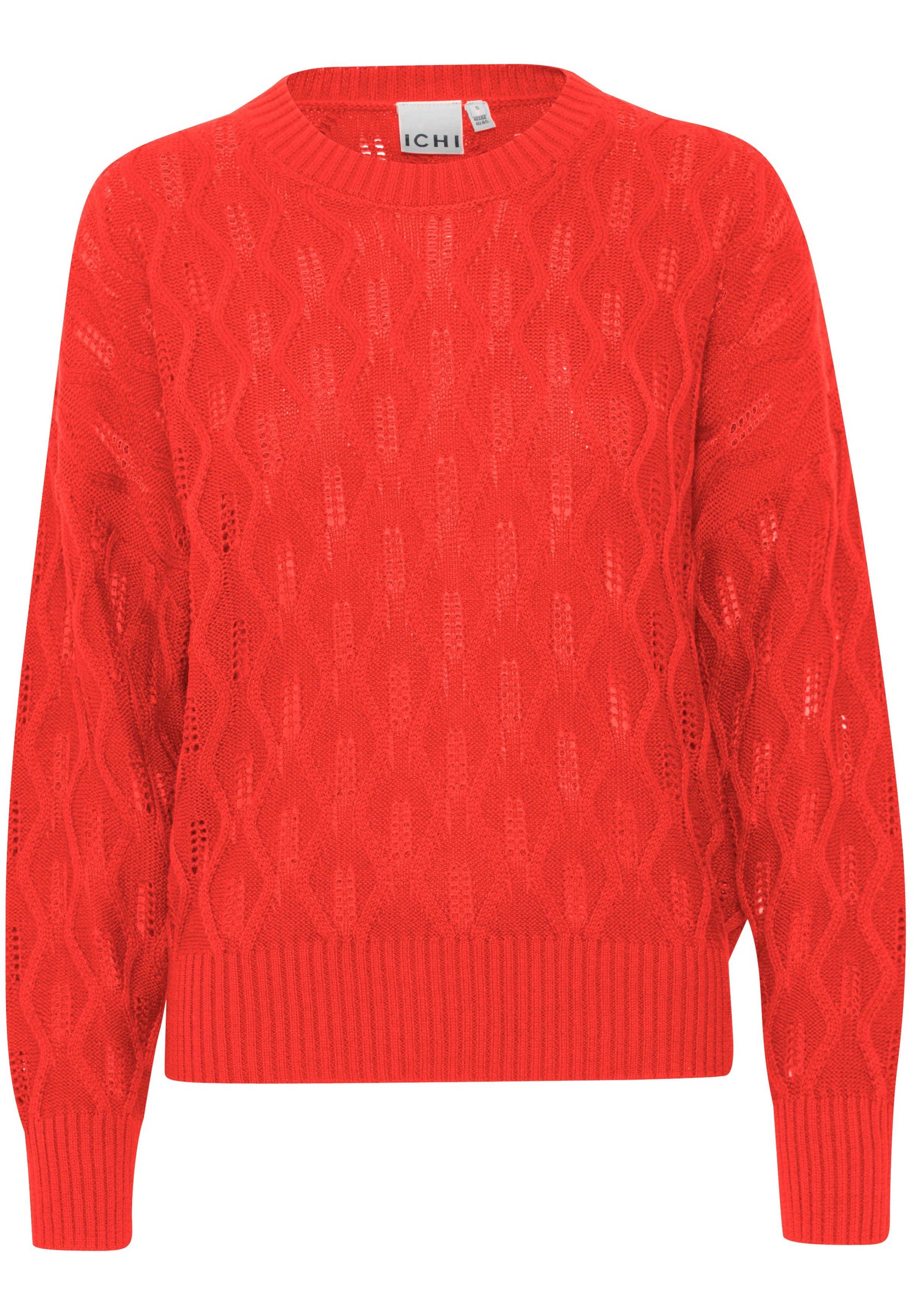 売れ筋商品|||イチ ニット&セーター レディース アウター IHMarnas - Jumper - poppy red ICHI IHMarnas - Jumper - poppy red/red - Zalando.co.uk