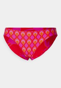 Seafolly BIRDS OF PARADISE REVERSIBLE HIPSTER - Bikiniunderdel - chilli red