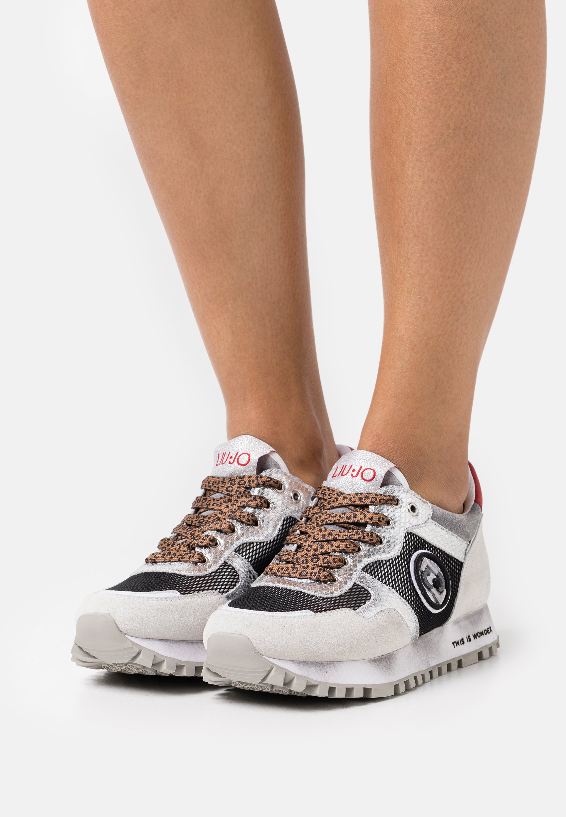 Liu Jo Jeans Sneakers laag - silver/fuxia/meerkleurig - Zalando.nl