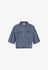 Denim NMENZA - Πουκαμίσα με κουμπιά - medium blue denim