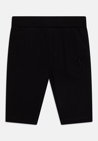 Calvin Klein Jeans BABY CEREMONY PUNTO PANTS UNISEX - Kalhoty - black